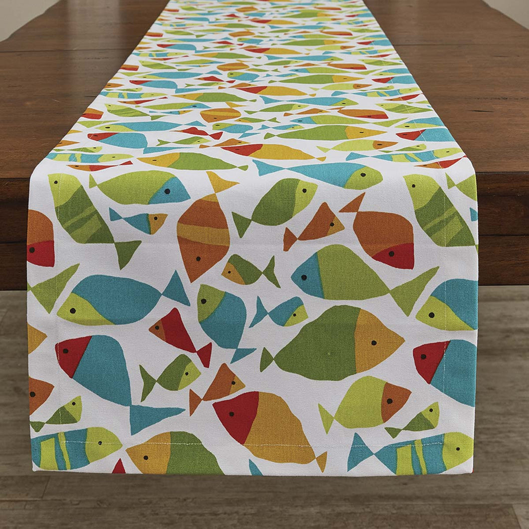 Fabulous Fish Table Runner - 72