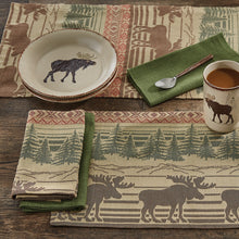 Load image into Gallery viewer, Moose Jacquard Placemat - Set of 4
