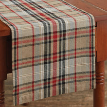 Load image into Gallery viewer, Bear Country Plaid Table Runner - 36&quot;L
