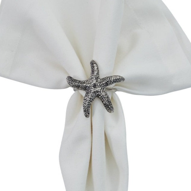 Starfish Napkin Ring - Set of 4