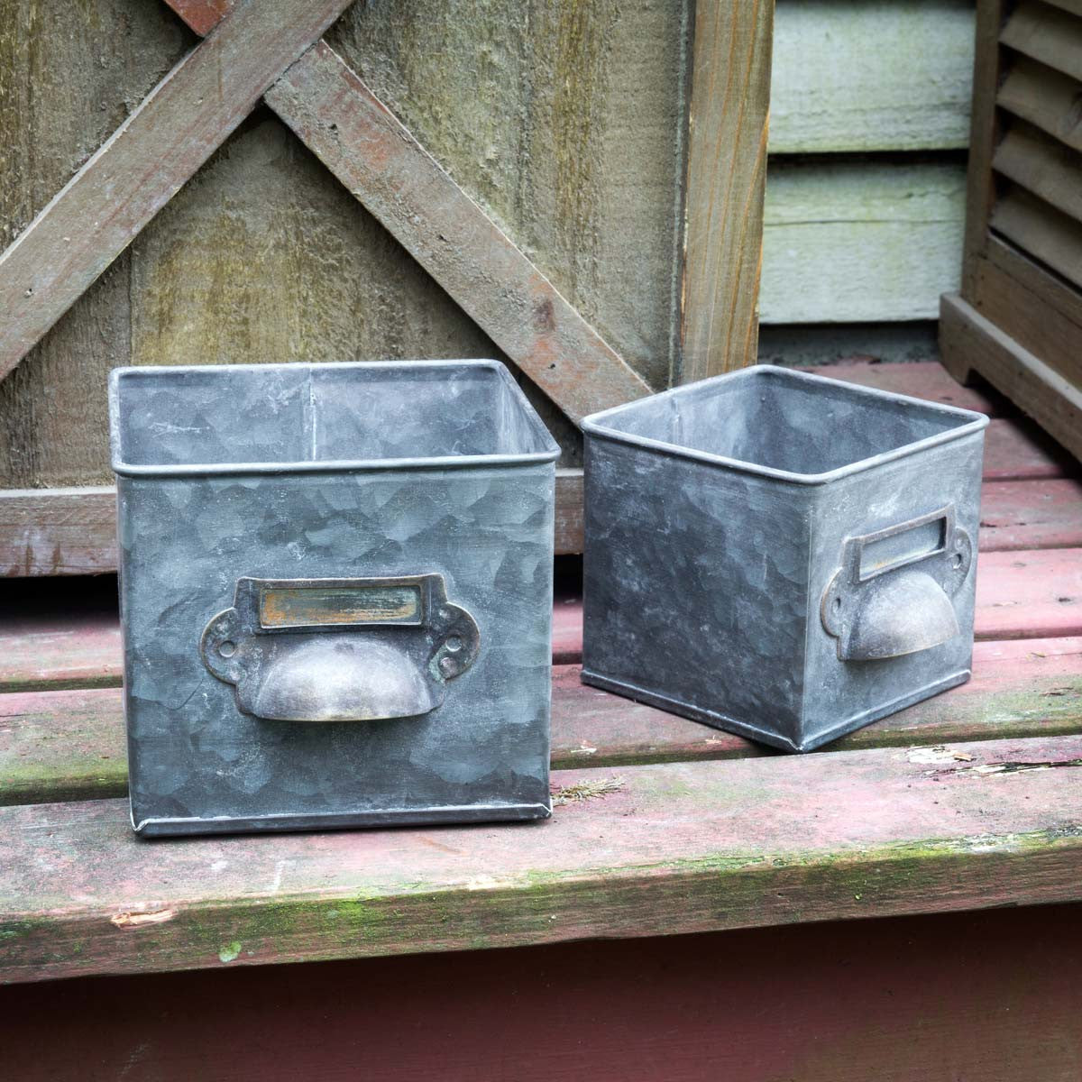 Metal Bin Drawer Boxes (Set of 2) – Sandcherrydesign.com